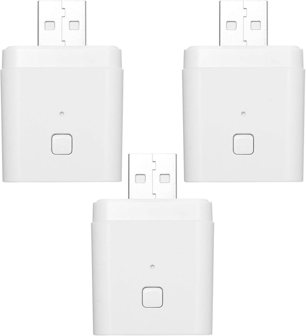 Tuya Micro DC 5V Smart WiFi Adaptor for USB Devices, DIY Smart Home Wireless Adaptor, APP Remote Control, Compatible with Alexa and Google Home for Voice Control
