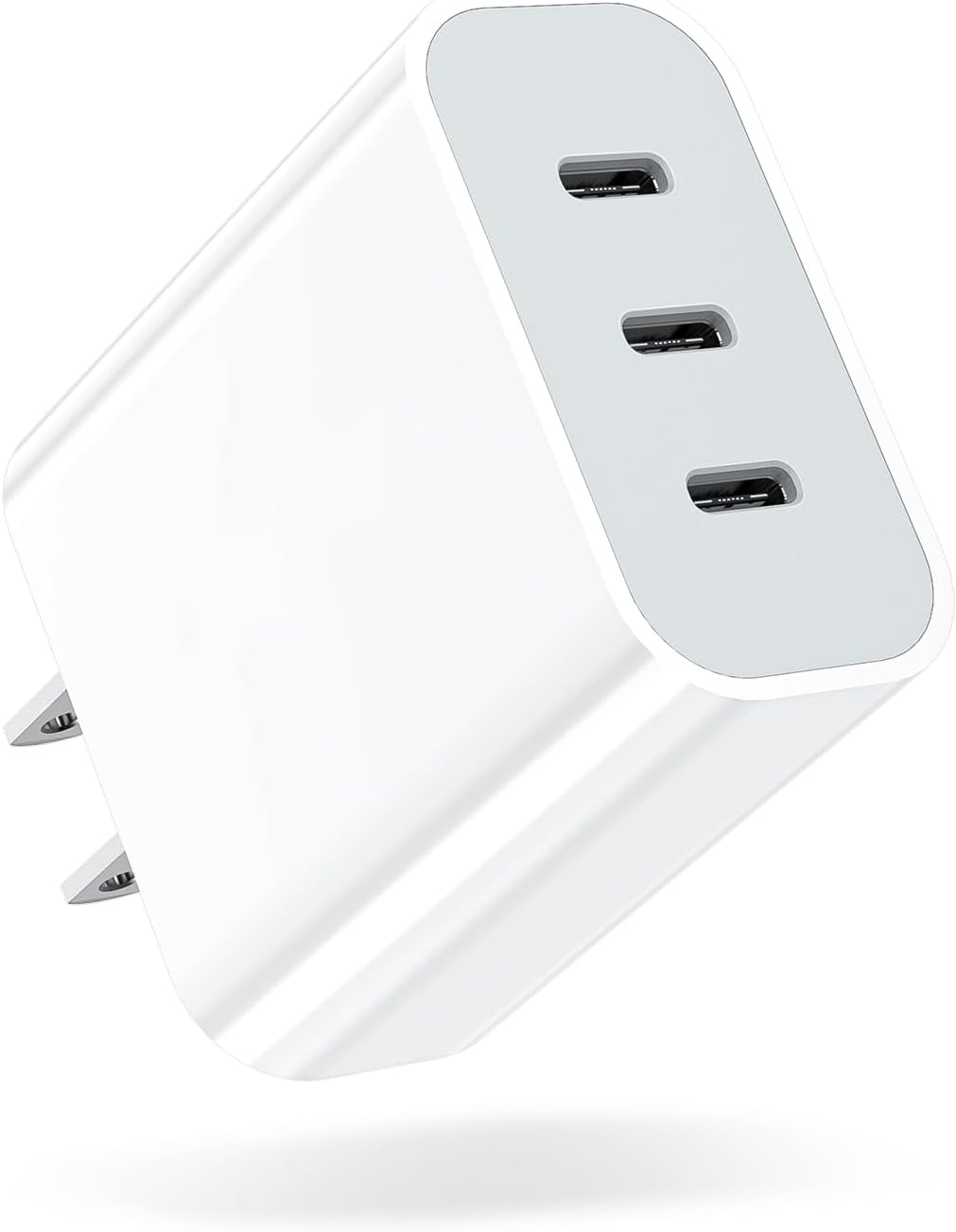 USB C Charger Block, Amoner 35W 3-Port USB C Block Fast Wall Charger