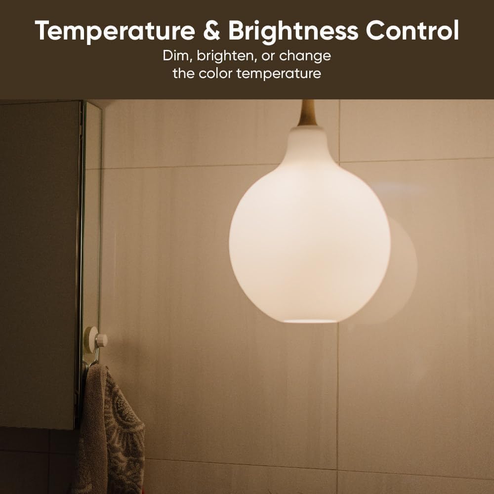Wyze Lifestyle 800LM A19 Tunable Smart Light Bulb White, 2-Pack