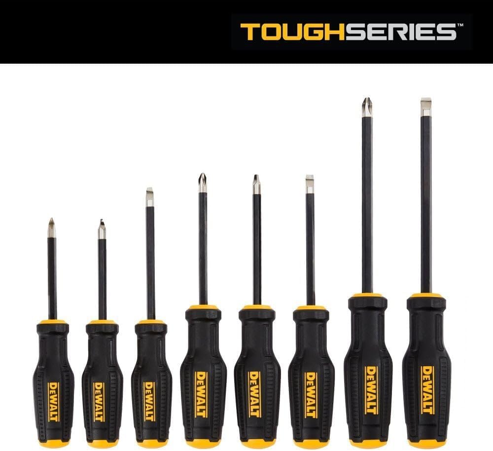 Dewalt Toughseries Screwdriver Set 8Pc