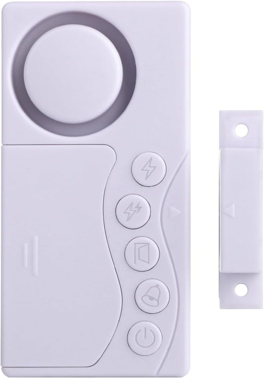 Door Alarm and Window Alarm for Home Security & Kids Safety, Door Alarms Sensor for Freezer Door, Garage Sliding Dementia Alzheimer, Fridge Alarm Door Open Alarm
