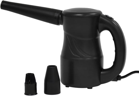 XPOWER A-2S Cyber Duster - Plug-in Electric, Multipurpose Duster and Air Blower with 2 Speed Settings of 39000/28000 RPM and 10-Foot Power Cord (Black)