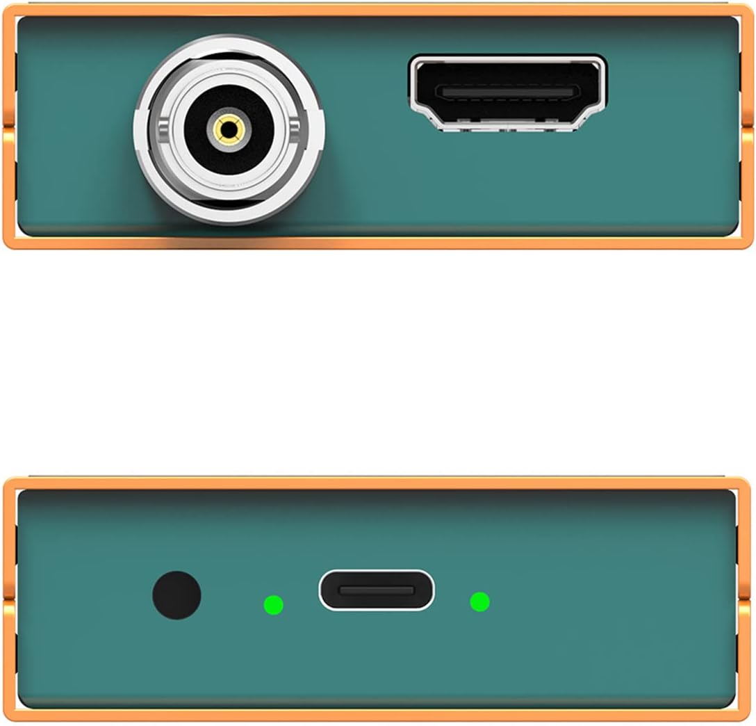 UC2018 HDMI/SDI Video Capture Card with USB 3.0 Type-C 1080P 60FPS Uncompressed Transmission Speed Automatic Input Signal Detection for Live Streaming