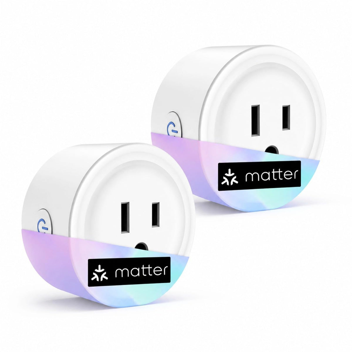 Matter Smart Plug , WiFi Outlet App Remote Control & Voice Control, 2 Pack