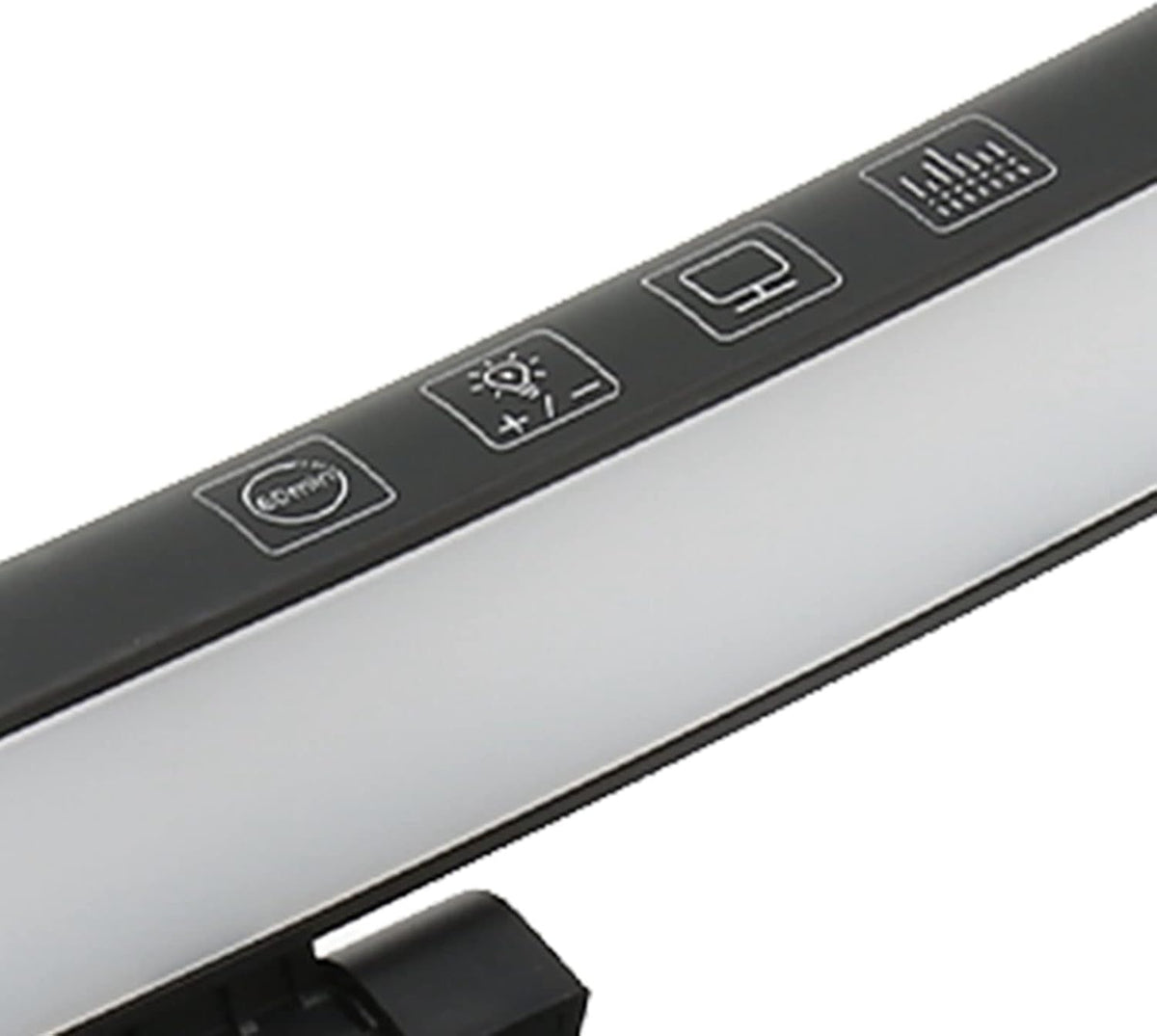 Computer Monitor Lamp, Curved Screen Monitor Light Bar for Eye Caring, Touch Dimming, No Screen Glar e, 7 Color RGB Light Effect, USB C LED Computer Lamp for Desk,Gaming