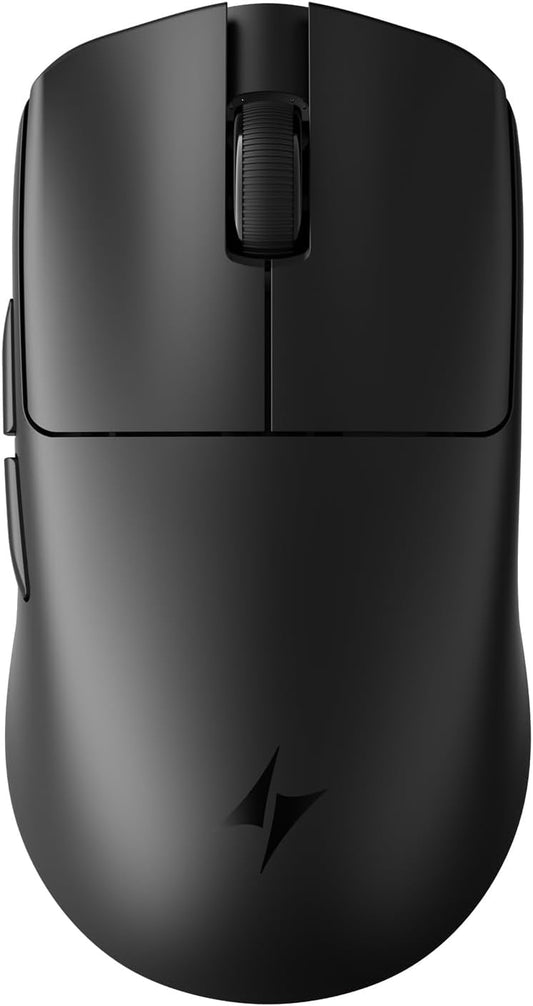 ATK Blazing Sky F1 V2 Ultra Max Wireless Gaming Mouse, PAW3395 Ultra Sensor, DPI up to 30,000, 54g Lightweight, 600 Hr Battery Life, All-New Nano Coating, Tri-Mode 2.4G/Bluetooth/Wired - Black