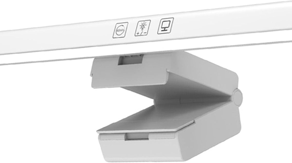 GLOGLOW Monitor Light Bar, ABS Touch Control LED Screen Lamp (White)