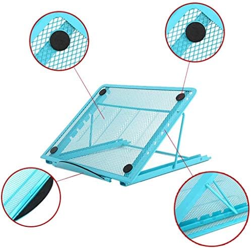 Multifunctional Adjustable Light Box Pad Stand Diamond Painting Stand Tablet Notebook Support fit for 5d Diamond Painting Kits Laptop (Blue)