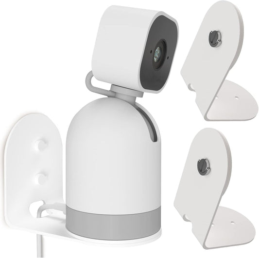 Zwolf Metal Wall Mount for Blink Mini Pan Tilt Camera(White/Pack of 2)