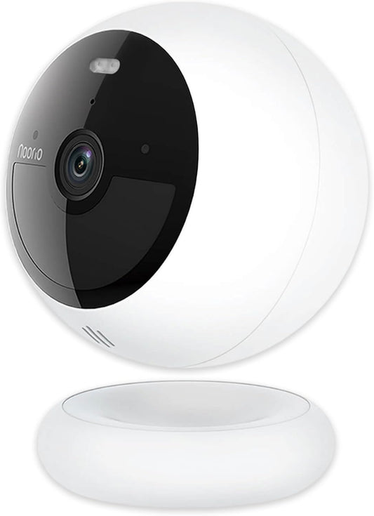 Noorio B200 Security Camera Wireless Outdoor Magnetic, 1080p Cameras for Home Security, Battery 1Min Install AI Motion Detection WiFi Indoor Camera, Color Night Vision, 2-Way Talk, Work with Alexa
