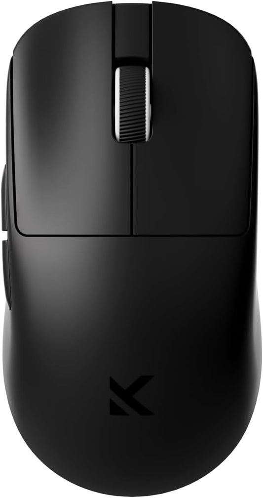 MCHOSE L7 Pro Wireless Gaming Mouse, PAW3395 26K Sensor, Wireless/Wired Dual 8K Polling, 39g Ultra-Light Weight, 2.4GHz RF/BT/Wired Tri-Mode Connection (Pro-PAW3395 26K Sensor, Black)