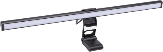 Zopsc Computer Monitor Lamp, RGB CCT Dual Sided Computer Screen Monitor Light Bar for Eye Caring, USB Reading LED Task Lamp with 3 Color Temperature, No Glare Work Desk Light
