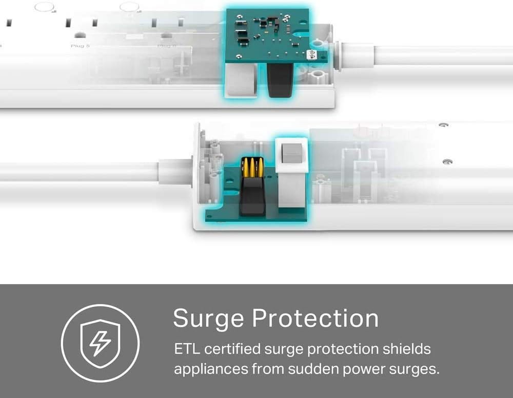 Kasa Smart Plug Power Strip HS300, Smart Outlet, No Hub Required