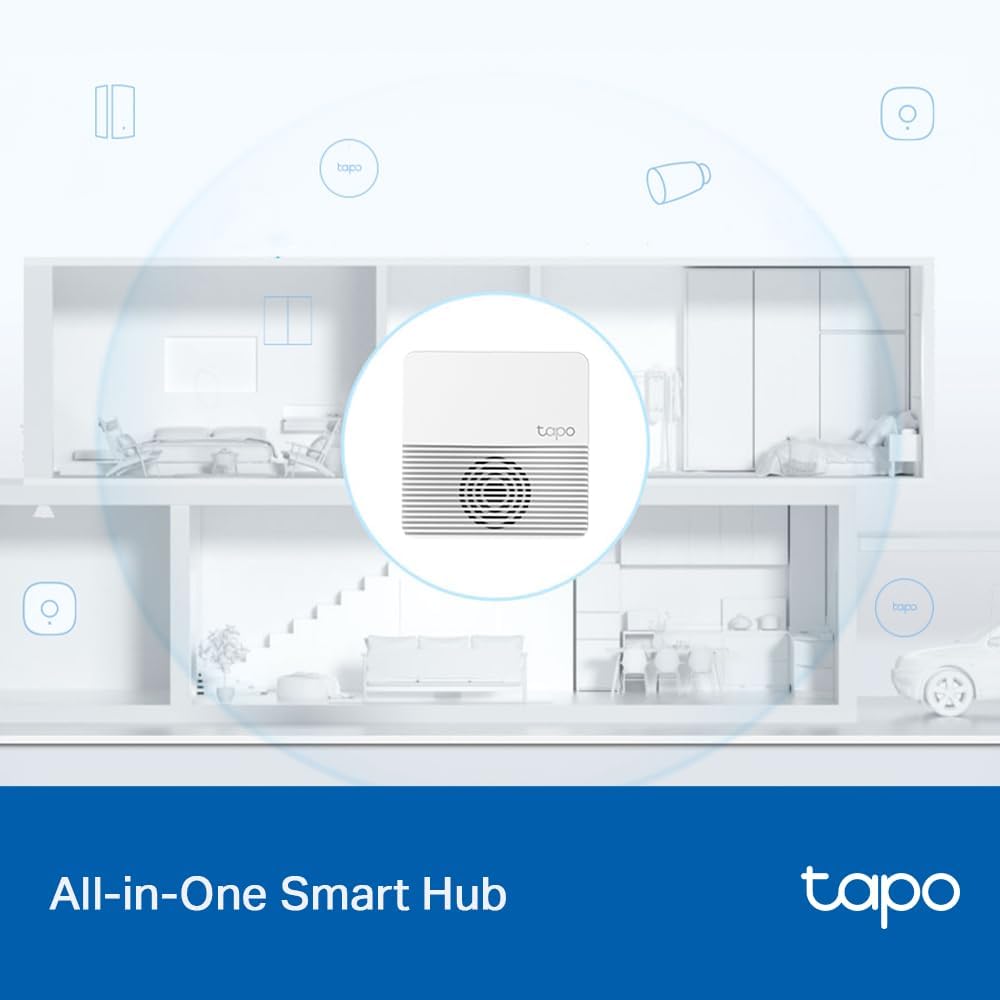 Tapo Smart Hub with Built-in Chime, H200, 2.4GHz Wi-Fi Required