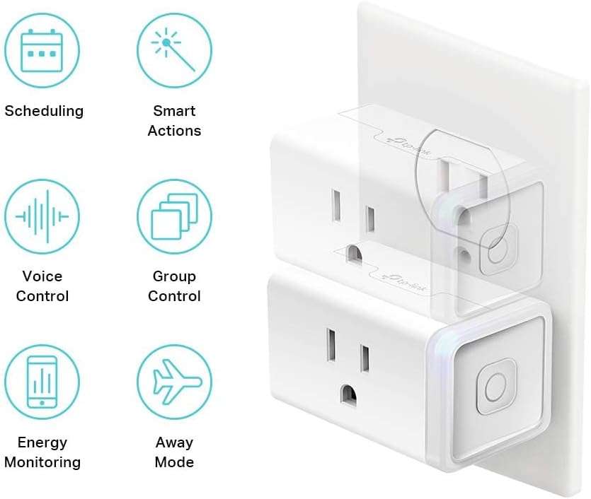 Kasa Smart Plug Mini with Energy Monitoring, KP115