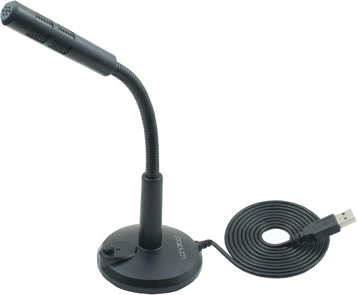 LANDIBO USB Microphone, Plug and Play Desktop Laptop gooseneck Microphone, Suitable for Games, conferences, Streaming, and Tutorials K050 Recording, podcasting, Gaming, and Online Chat