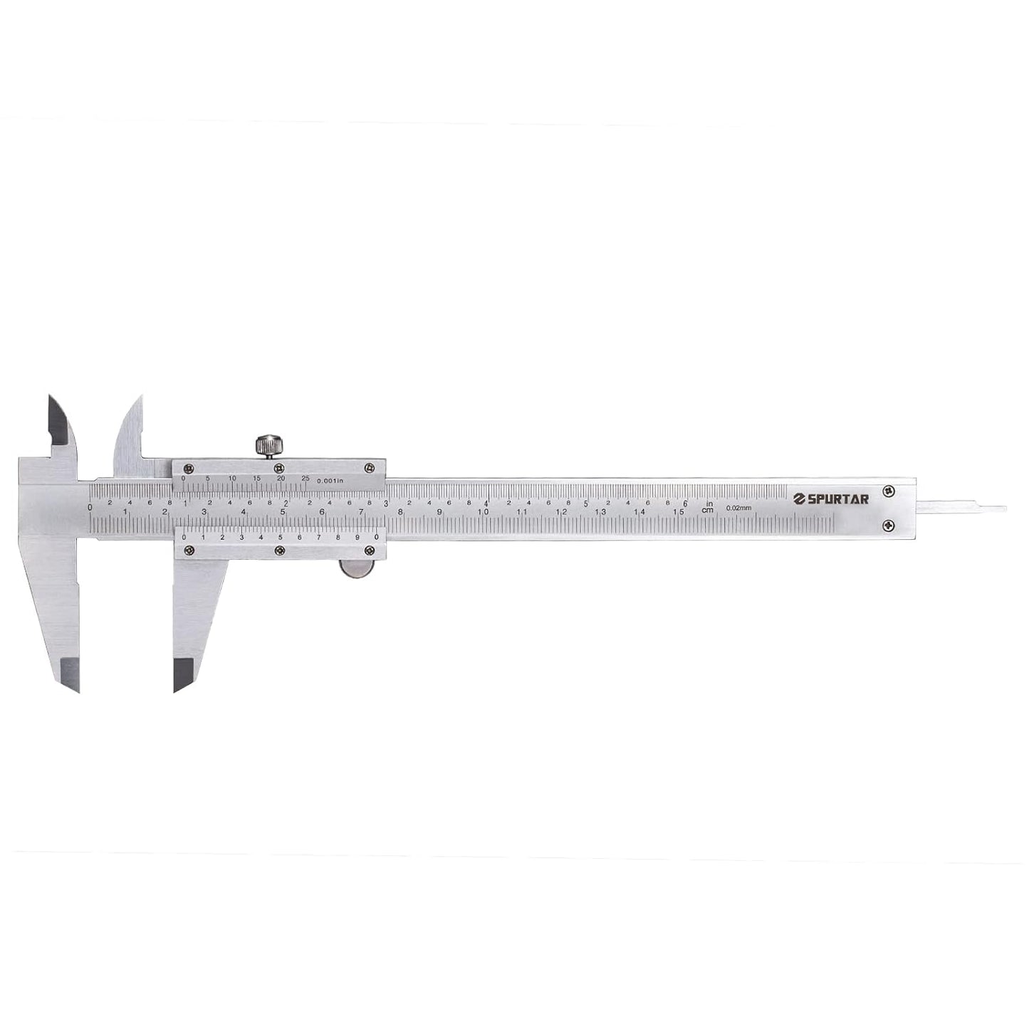 Spurtar Vernier Caliper Measuring Tool 6 inch/150mm, Non Digital Calipers | 0.001"/0.02mm High Precision, Durable Micrometer, Measuring Tool, Dual Imperialand Metric Scale