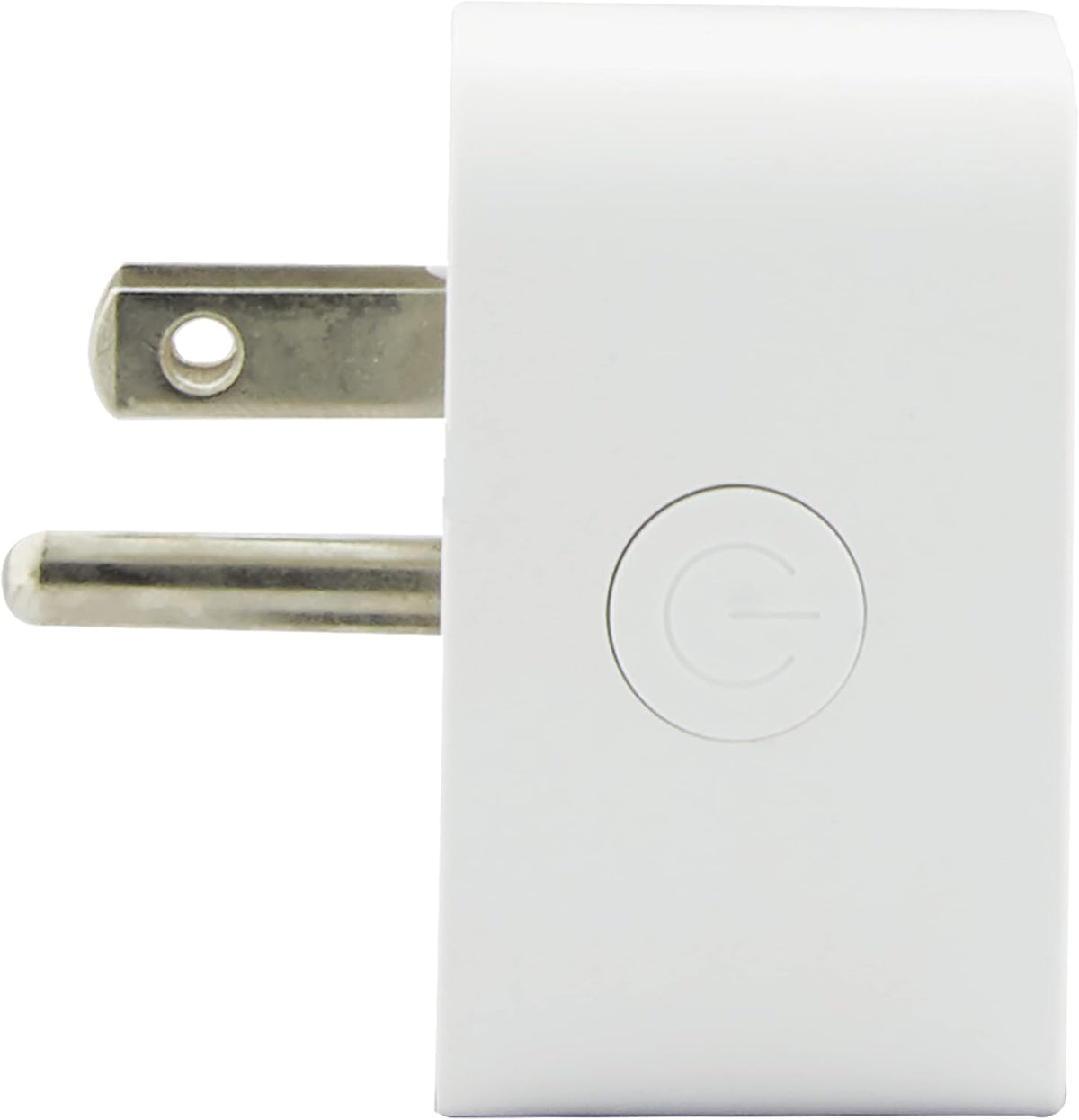 Satco S11269 Starfish 2-Inch Mini-Square On/Off WiFi Smart Plug Outlet, Works with Siri, Alexa, Google Assistant, SmartThings, White, 2 Pack