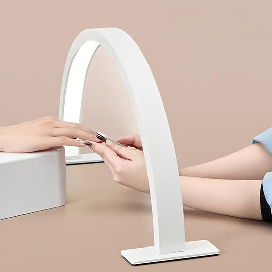Half Moon Nail Lamp for Nail Art, Stylish Desk Light