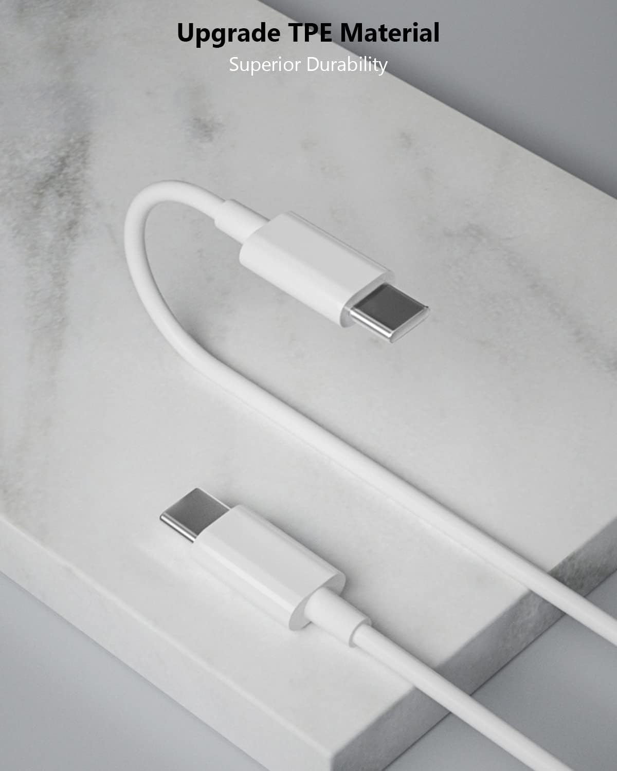 10FT Fast iPad Charger, iPad Pro Charger Cord [2Pack] 10FT USBC to USB C Cable iPad Cord 20W USB C Charger iPad Charging Block for iPad 10,iPad Mini 6,iPad Air 5/4,iPad Pro 12.9/11 inch 2020/2021/2022