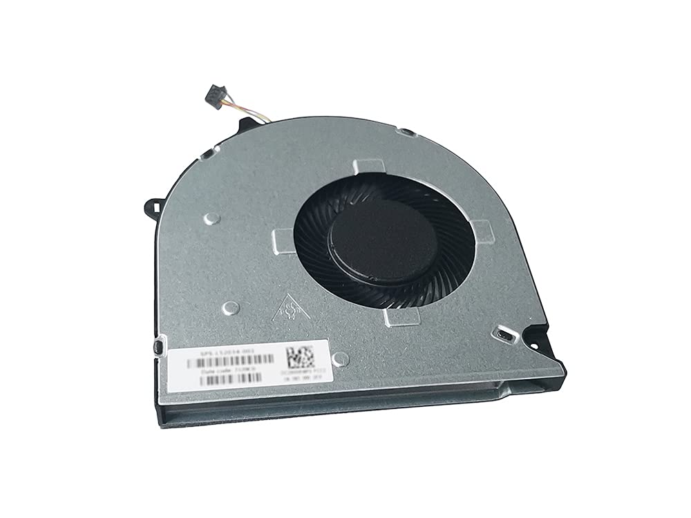 Eclass New Laptop CPU Cooling Fan for HP 15-du 15-dw 15t-dw000 15t-dw200 15t-dw100 15-dw0043dx 15-dw0037wm 15-dw0038wm 15-dw1083wm 15-dw0025cl 15-dw2025od 15-dw2025cl L52034-001 Notebook Series US