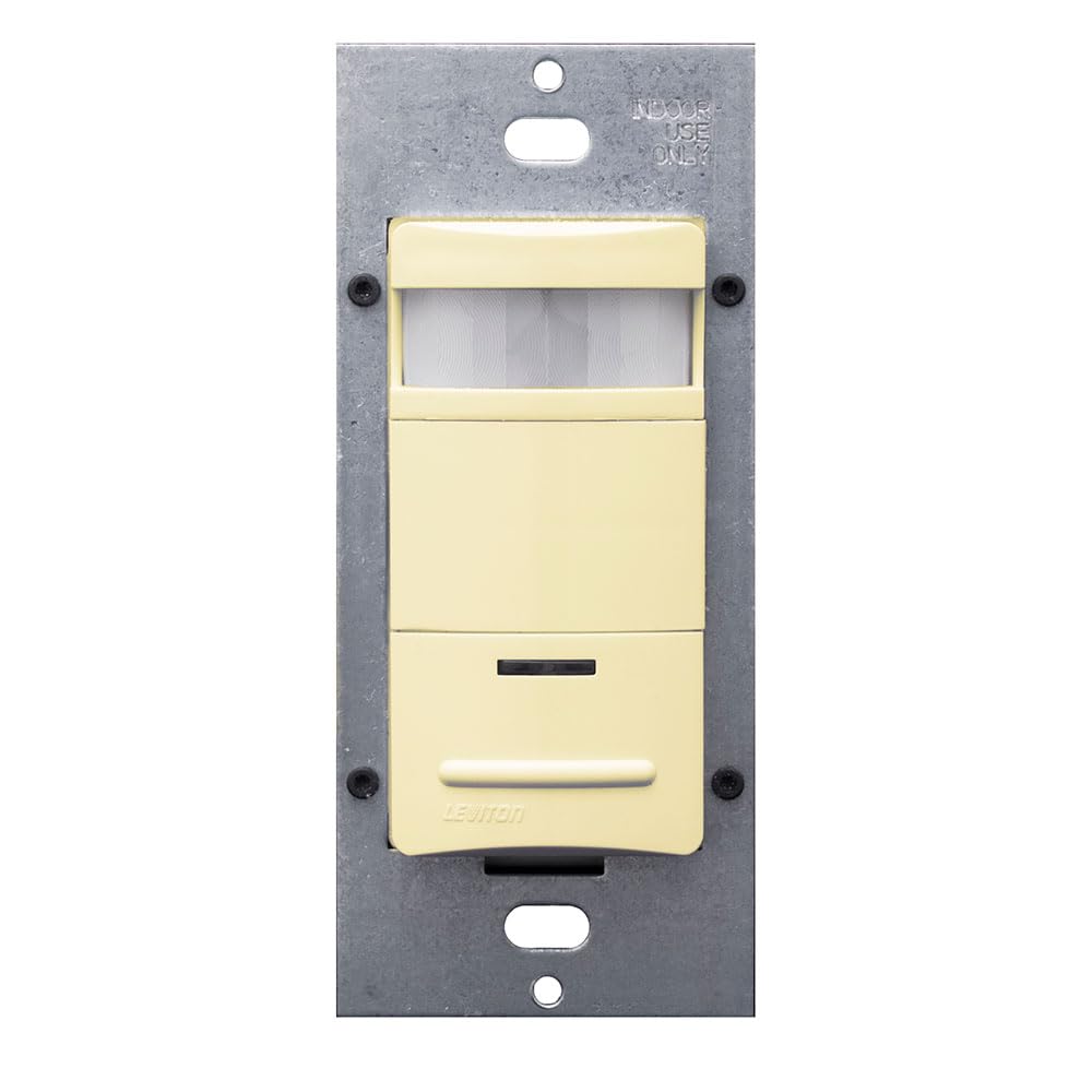 Leviton Decora Pir Wall Switch Occupancy Sensor, ODS06-IDW, WhiteWhite