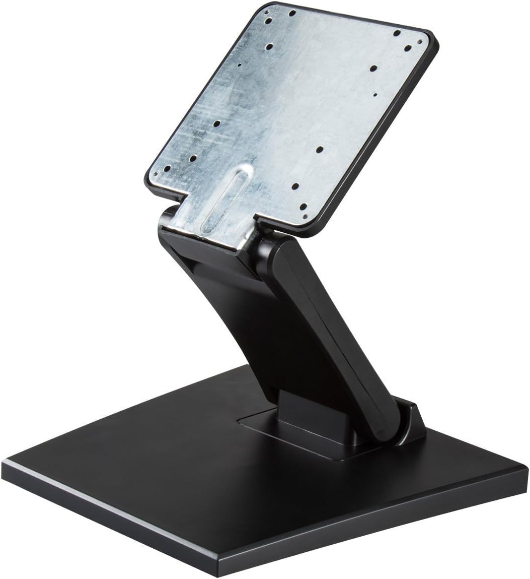 Wearson WS-03A VESA Monitor Stand Low Profile Lay Flat Short Foldable with VESA Hole 75x75mm&100x100mm
