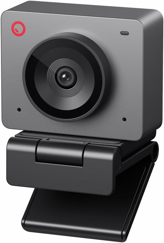 OBSBOT Meet SE 1080P 100FPS Webcam for PC, AI Framing Streaming Camera | 1/2.8" Sensor, Beauty Mode, Gesture Control, Staggered HDR, Web Camera for Desktop Computer, Laptop, Meeting.(Space Grey)