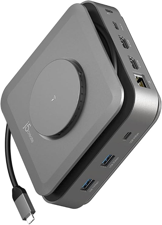 j5create USB-C Dock Dual 4K HDMI - Supports Dual Extended 4K Display