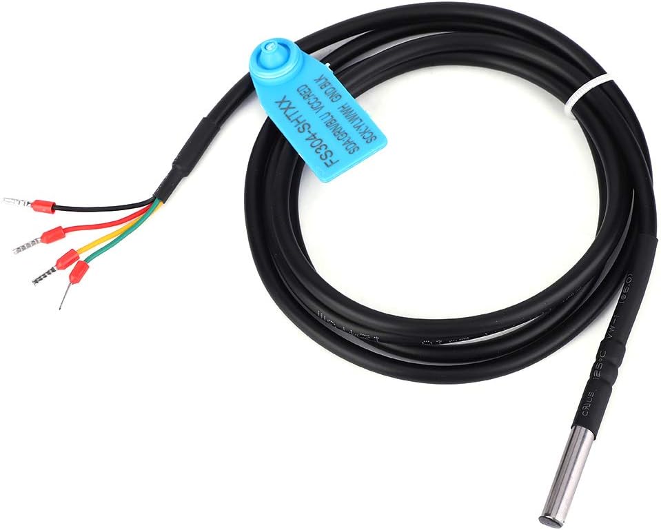 Tiiyee Temperature Humidity Sensor, I2C Interface FS304 SHT31 Waterproof