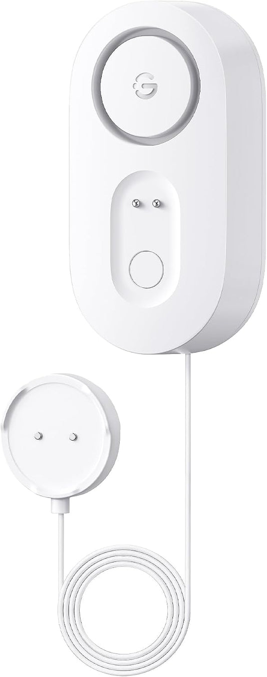 GoveeLife Upgraded Smart Water Leak Detector 1s with 4.92 ft Cable, 1 Pack | Water Sensor with 105dB Adjustable Alarm, 5Yr Battery Life, IP67 Waterproof, Suitable for Home, Basement, Kitchen, Cabin/RV