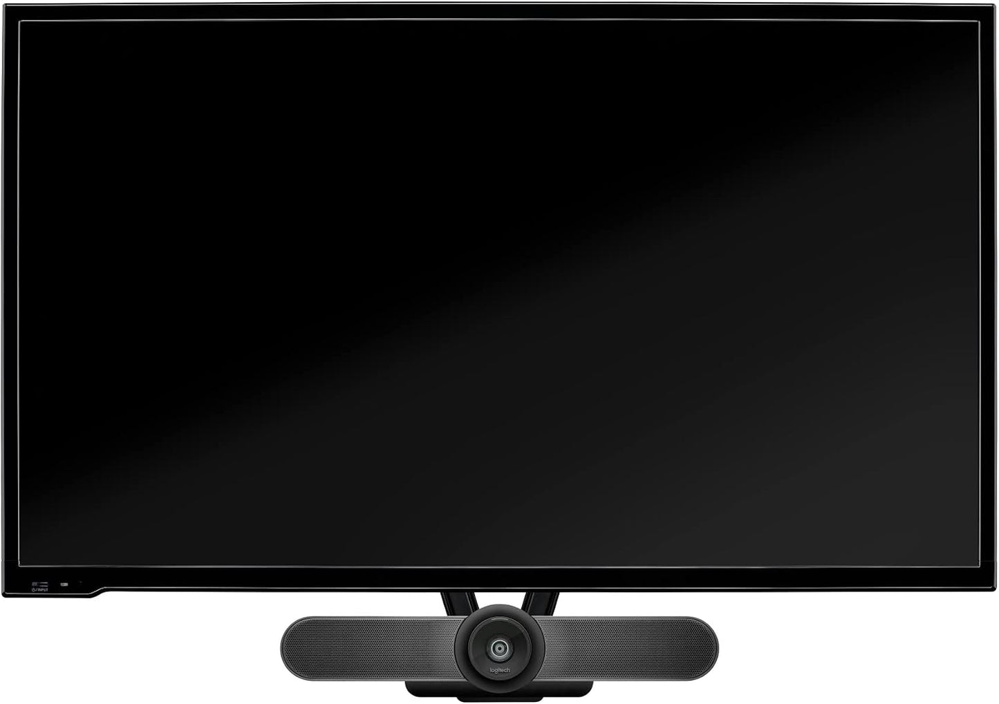 Logitech TV Mount for MeetUpTV Video Conference - Black | For Video Conference System, compatible with PC, Mac, Laptop, MacBook, Tablette
