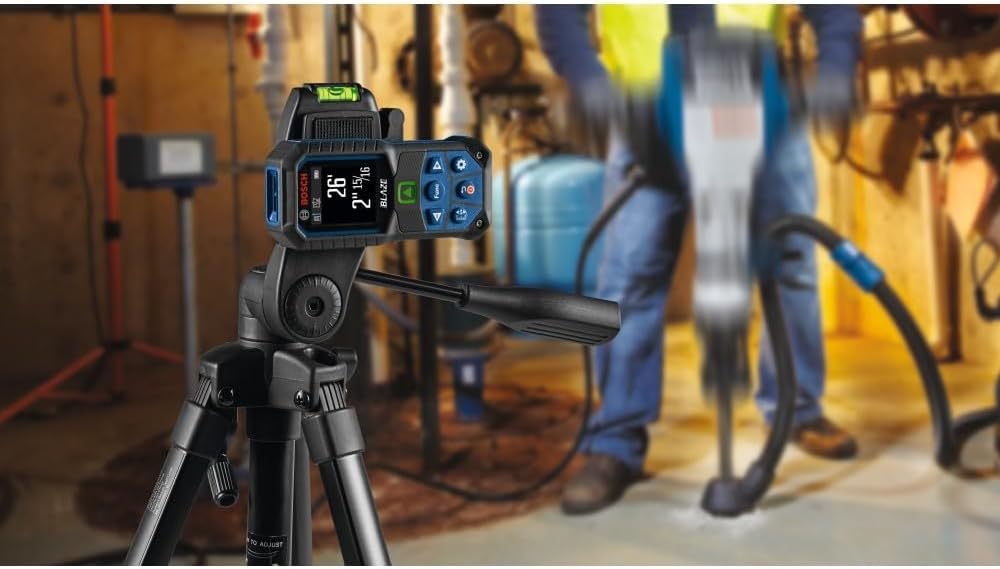 BOSCH GLM165-25G Blaze™ Green-Beam 165 Ft. Laser Measure, Laser Distance Measuring Tool