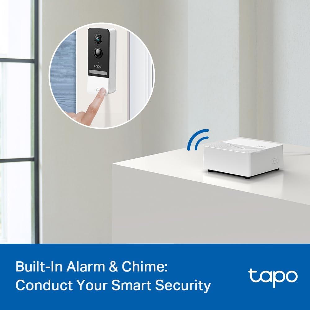 Tapo Smart Hub with Built-in Chime, H200, 2.4GHz Wi-Fi Required