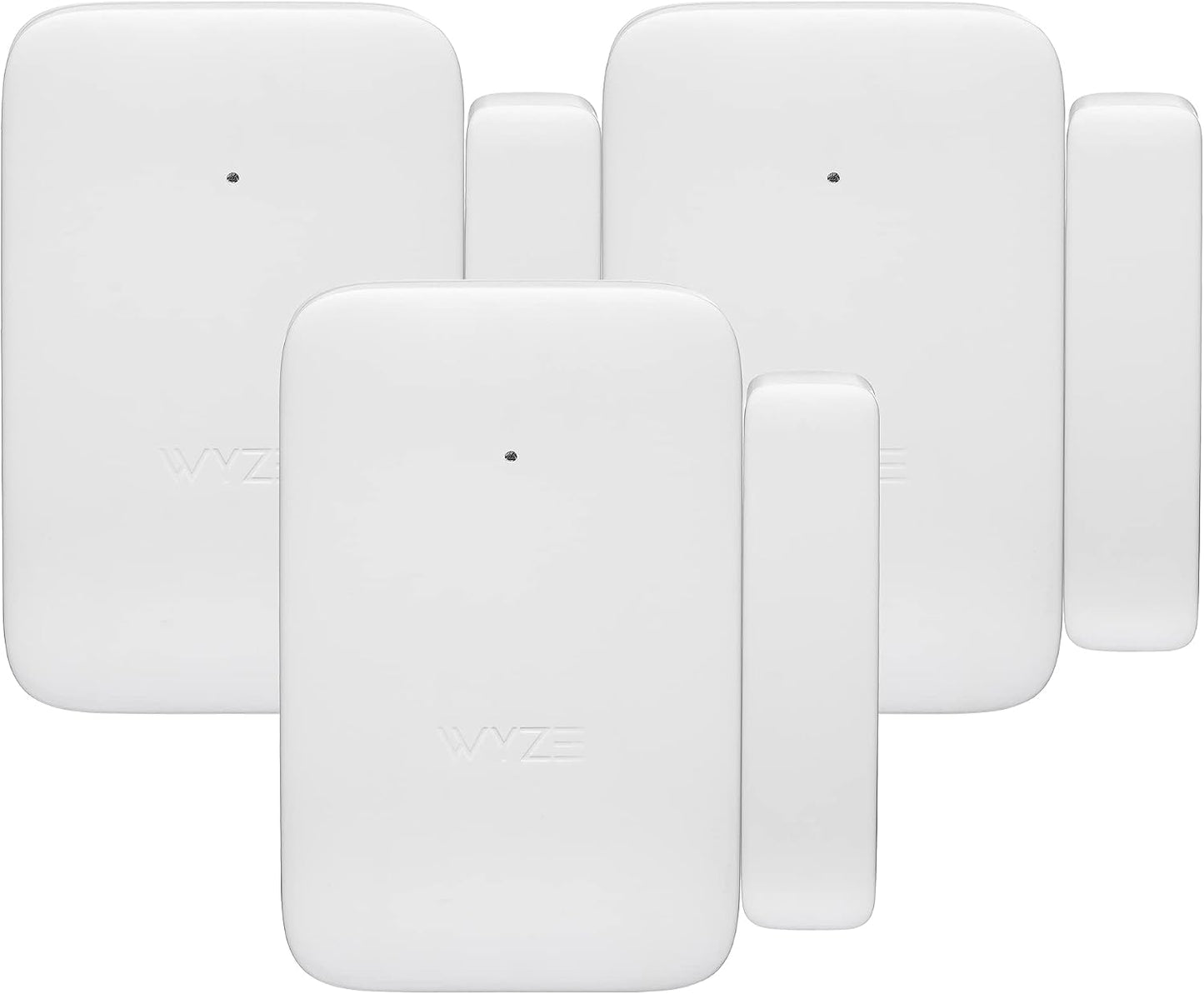 Wyze Home Security System Entry Sensor - Window and Door Entry Protection (3-Pack) Wyze Sense Hub required
