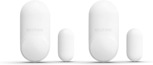 ecobee Smart Sensor for Doors & Windows 2 Pack for Home Security | Get instant alerts when doors and windows are opened. Enhance your security and peace of mind by securing your home.