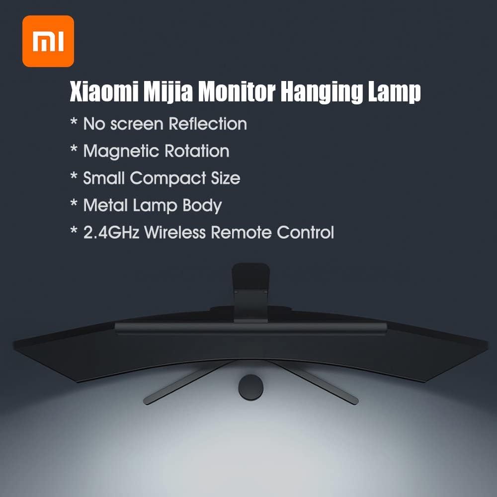 Xiaomi Mi Computer Monitor Light Bar, Screen Light Bar (270 Lumens, Adjustable Colour Temperature 2700-6500K, Colour Rendering Index RA95, No Reflective Glare, Easy Installation, Modern Design)