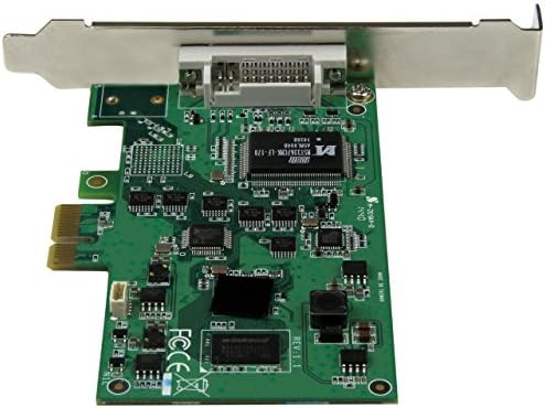 StarTech.com PCIe Video Capture Card - PCIe Capture Card - 1080P - HDMI, VGA, DVI, & Component - Capture Card , TAA (PEXHDCAP2)