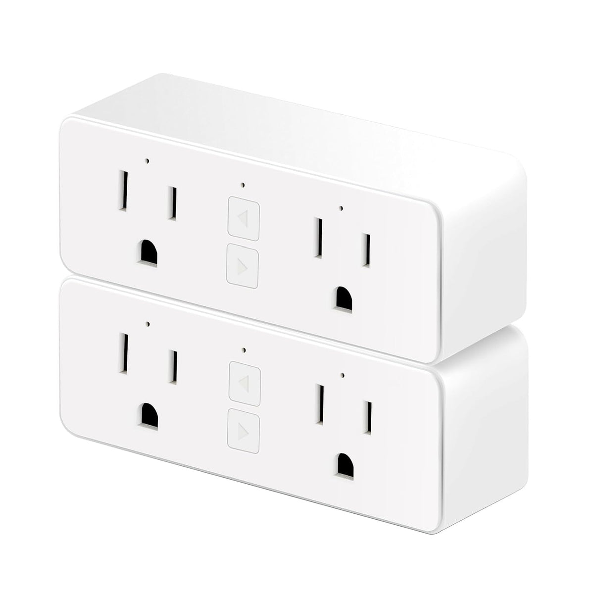 Dual Smart Plug 15A, Alexa & Google, Smartlife, 2.4 Ghz, ETL&FCC, 2-Pack