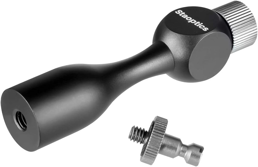 Binocular Tripod Adapter Quick Release 1/4-20Inch Threading Detachable Mount for 8x32 8x36 8x40 8x42 10x50 12x60 15x60 15x70 20x80 25x70 Binoculars etc Model