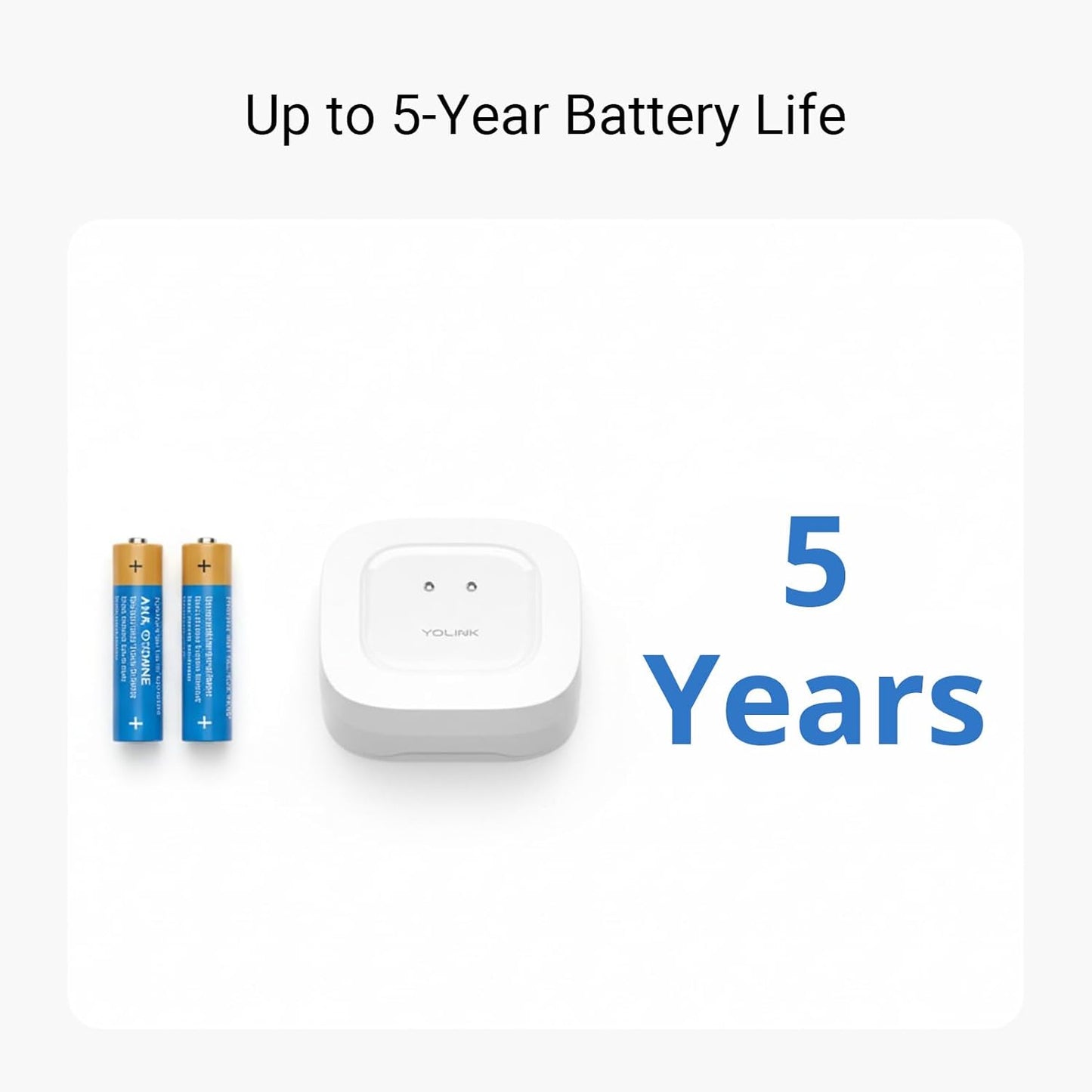 YoLink Water Leak Starter Kit: Hub + 4 Leak Sensor 1 (Silent), LoRa Long-Range, App/SMS/Email Alerts, D2D Offline Triggers, 2 AAA Up to 5-Year Battery, Compatible with Alexa/IFTTT/Home Assistant