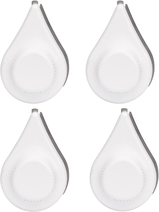 THIRDREALITY Zigbee Water Leak Sensor with Dripping Detection 4 Pack, 120 dB Alarm, App Notifications Enabled When Compatible with Home Assistant and Compatible Zigbee HUB, Batteries Included