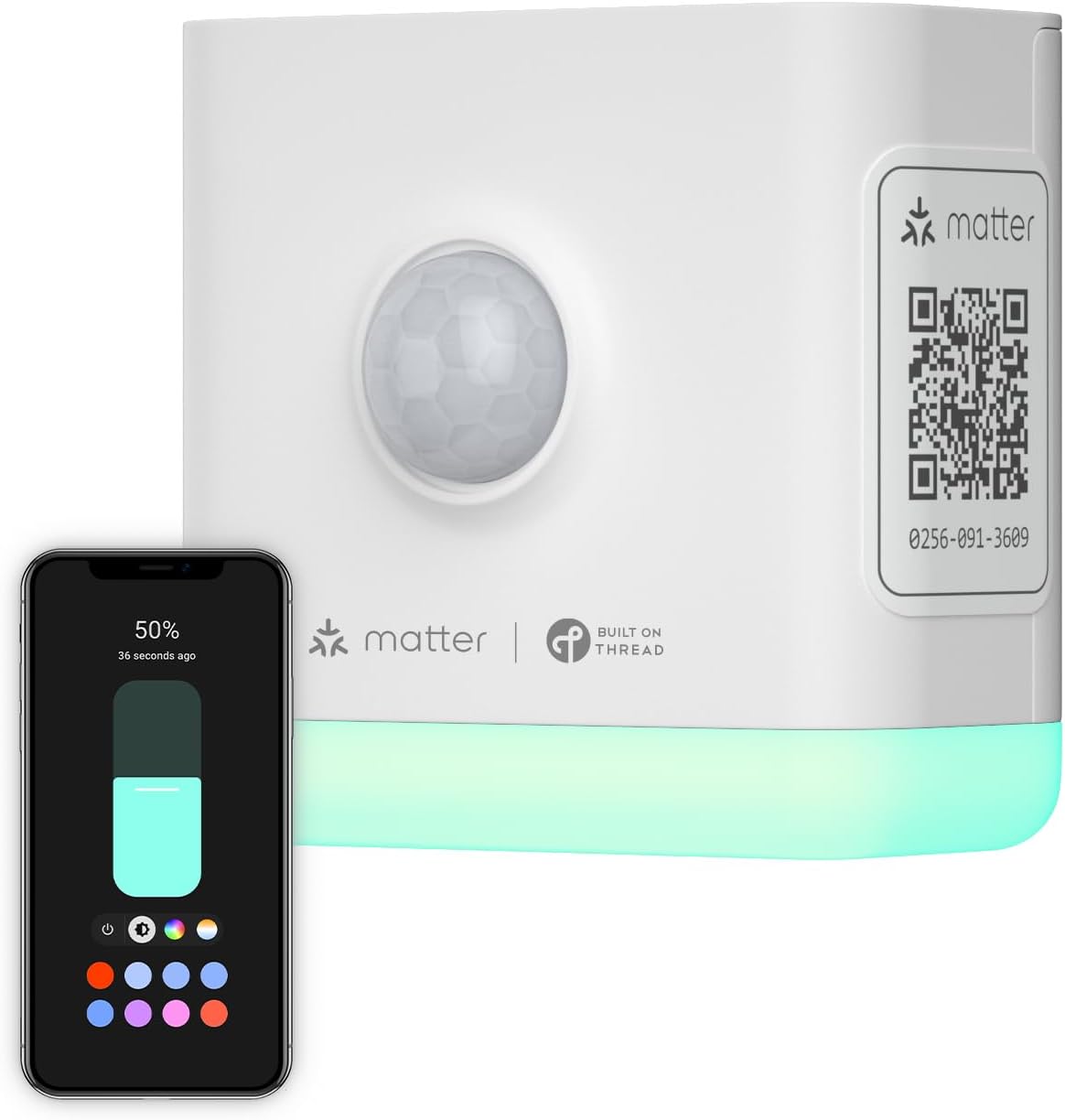 THIRDREALITY Smart Night Light-T,Support Matter Over Thread,3-in-1 RGB Color Night Light with Motion & Illumination Sensor,Local Control,Work with Home Assistant,Apple Home,Alexa,Google Home&Homey