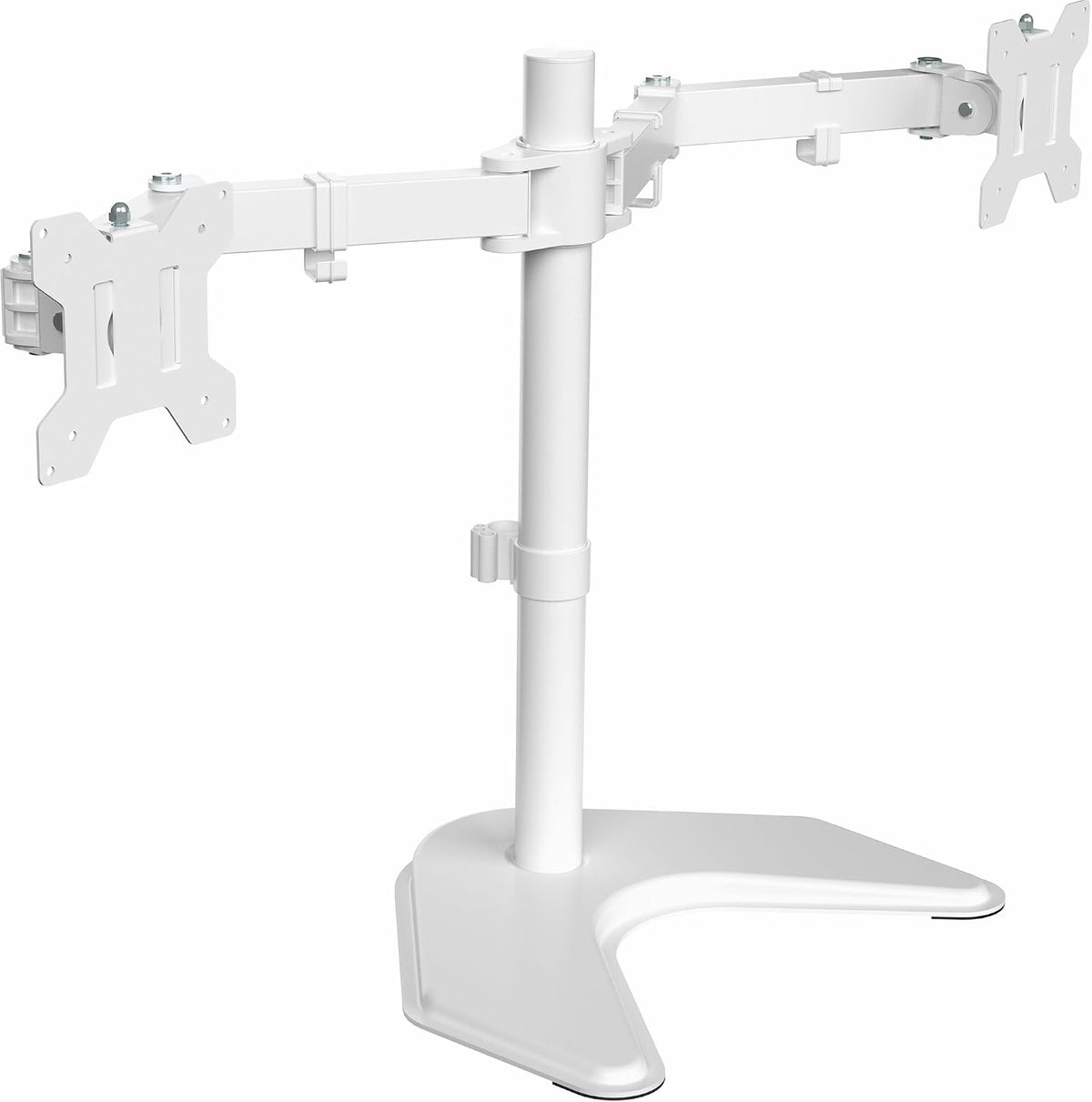 VIVO Dual LED LCD Monitor Free-Standing Desk Stand