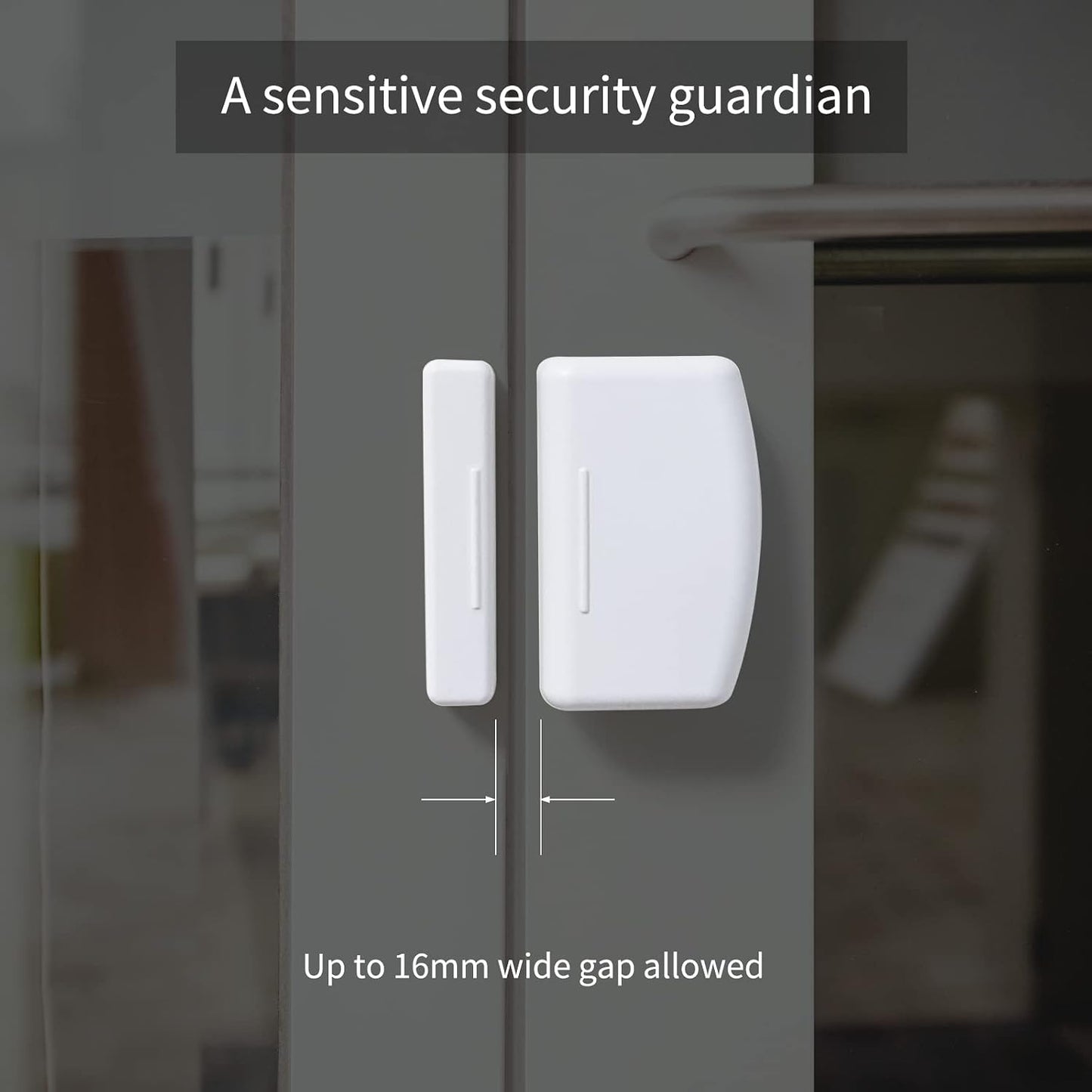 THIRDREALITY Zigbee Contact Sensor, Door and Window Monitor, Home Automation, Works with Home Assistant, SmartThings, Aeotec, Homey, Hubitat or Echo Devices with Build-in Zigbee Hub,hub Required