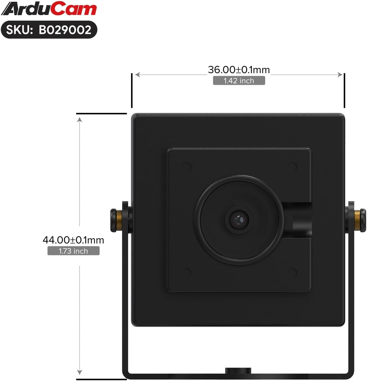Arducam 4K 8MP Autofocus USB Camera Module with HDR, 1080P USB 2.0 Webcam, Lightburn Camera with Multiple preset AI Resolutions for Computer, Laptop, Raspberry Pi, Jetson Nano