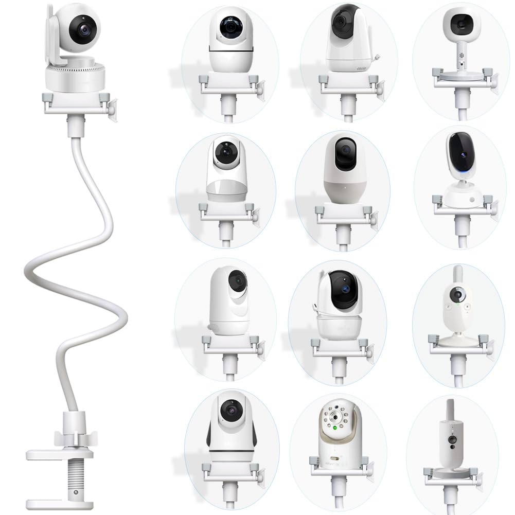 Baby Monitor Mount Holder Compatible with Momcozy,Nanit Pro & Flex Stand, Hellobaby,Blemil,Comfyer BM01,Infant Optics,ANMEATE SM935E,Vava,Motorola