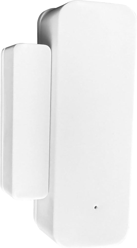 UHPPOTE Smart Door Window Contact Sensor 2.4GHz WiFi Wireless Detector | Tuya App Notification, No Hub Required, Compatible with Alexa Google Assistant