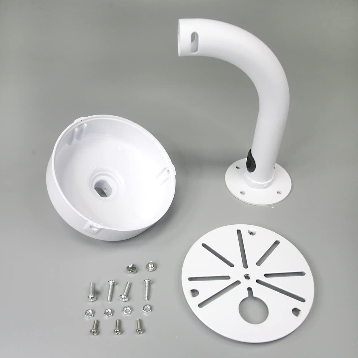 Security Camera Mount Bracket, Dome Camera Mount Universal Camera Wall Mounting Bracket/IP Camera for CCTV Security Camera, L Type