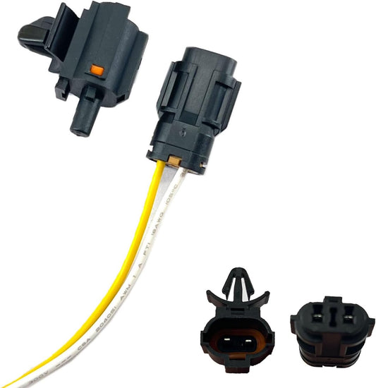96985-3X000 Ambient Temperature Sensor with Connector Pigtail Harness Compatible with Elantra Sonata Tucson Forte Optima Rio 96985-2D000 969852D000 V52-72-0343